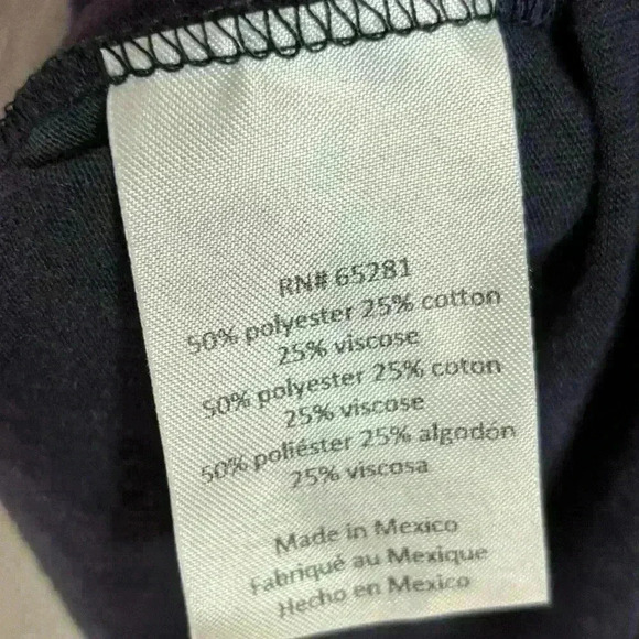 Sperry Women's V-Neck‎ T-Shirt Call in Sea Sick Blue Size XS - Picture 3 of 3